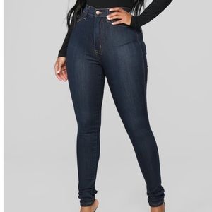 Classic High Waist Skinny Jeans